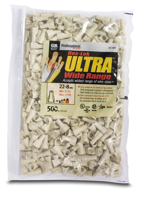 Gardner Bender 131H1 Tan Wire Nuts 500 Count