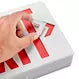 Red LED Exit Sign W/ Battery Backup