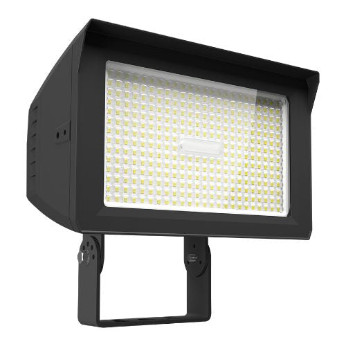 RAB X22-150 LED Flood Light | Includes Slipfitter AND Trunion Mount | Wattage Selectable 150W/125W/100W/75W | CCT Selectable 3K/4K/5K