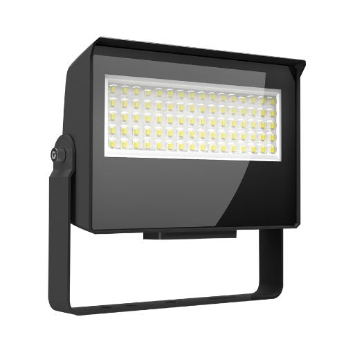 RAB X22-35 LED Flood Light | Includes Knuckle AND Yoke Mount | Wattage Selectable 35W/30W/25W/20W | CCT Selectable 3K/4K/5K