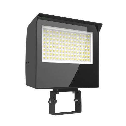 RAB X22-60 LED Flood Light | Includes Knuckle AND Trunnion Mount | Wattage Selectable 60W/50W/40W/30W | CCT Selectable 3K/4K/5K